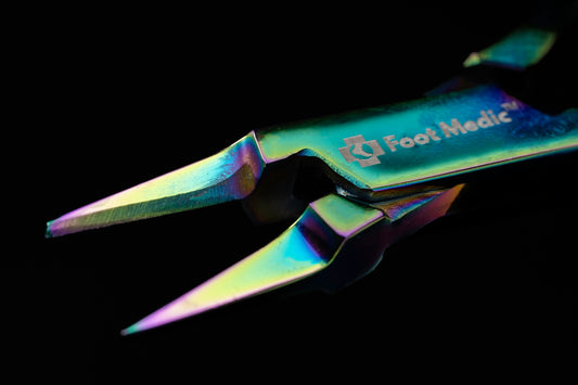 Nail Splitter - Plasma Coating Rainbow color - super fine thwaites style