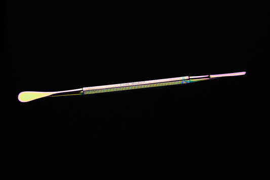 Bell spatula – plasma coating rainbow finish