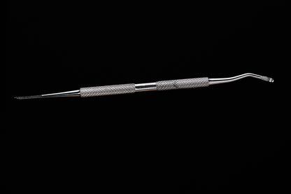 Double end ingrown files - slim head / flat hook