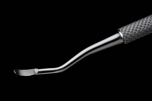Double end ingrown files - slim head / flat hook