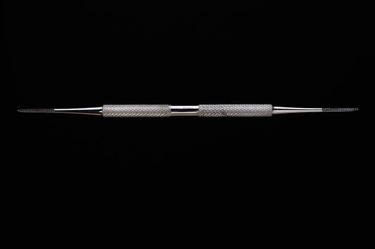 Double end blacks ingrown nail tool / file